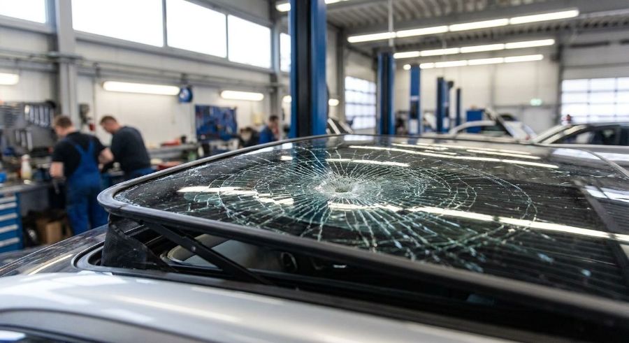 Sunroof glass repair in Knoxville, TN